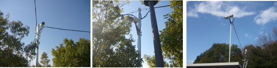 大阪府の大学の防犯カメラシステム設置工事3