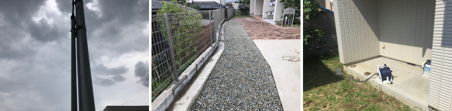 東大阪市のマンションでの防犯カメラ設置工事2