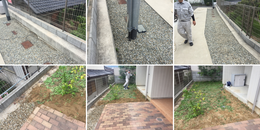 東大阪市のマンションでの防犯カメラ設置工事4