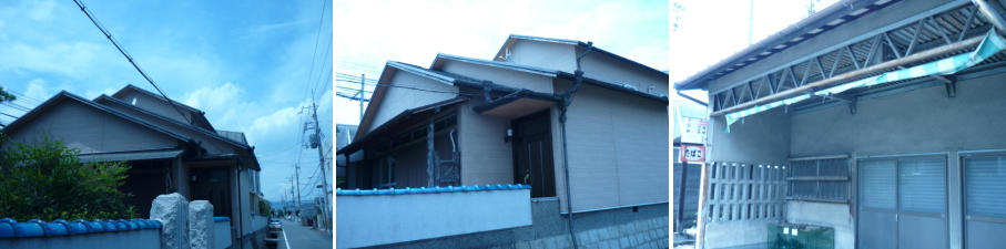 伊丹市の住宅での防犯カメラ設置工事2