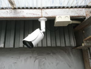 資材置き場の防犯カメラ設置事例19