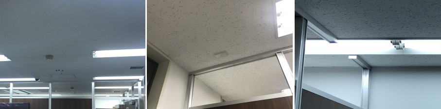 門真市の会社事務所での防犯カメラ設置工事2