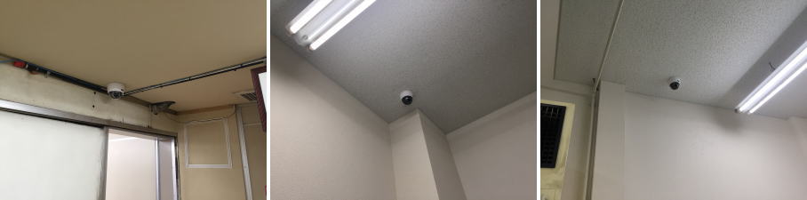 大阪市城東区の企業の事務所兼工場での防犯カメラ導入事例3