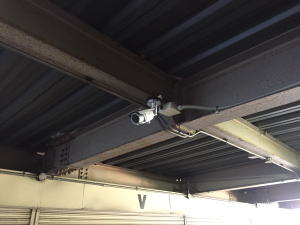 駐車場の防犯カメラ設置事例7