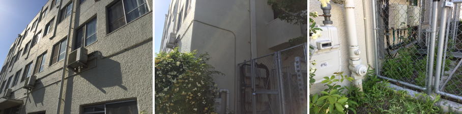 寝屋川市の企業様の寮・社宅での防犯カメラ設置工事4