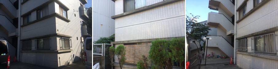 大阪市阿倍野区のマンションでの防犯カメラ設置工事1