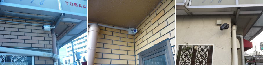 大阪市淀川区のマンションでの防犯カメラ設置工事3