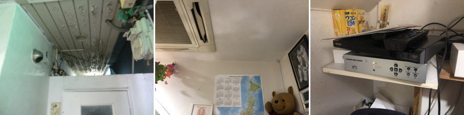 大阪市浪速区の店舗での防犯カメラ設置工事1