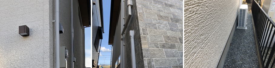 神戸市東灘区の住宅での防犯カメラ設置工事2