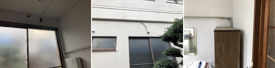 茨木市の公民館での街頭防犯カメラ導入事例4