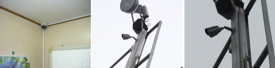 堺市の産廃業者様の防犯カメラ導入事例3