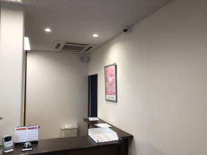 加古郡稲美町の病院・クリニックでの防犯カメラ設置工事1