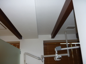 大阪市東住吉区の歯科医院での防犯カメラ設置工事4