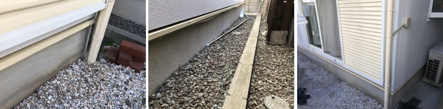 和泉市の住宅での防犯カメラ設置工事4