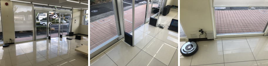 姫路市の店舗での防犯ゲート設置工事3