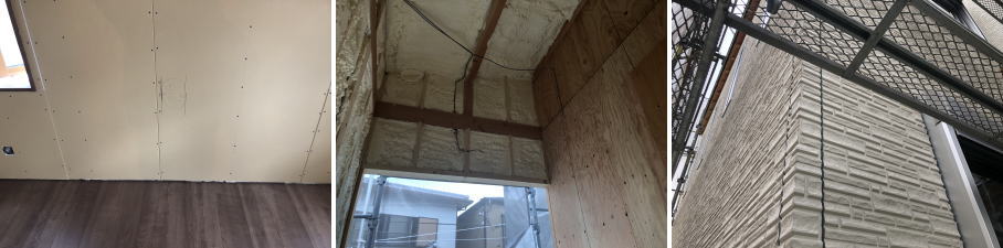 大阪狭山市の新築住宅での防犯カメラ設置工事2