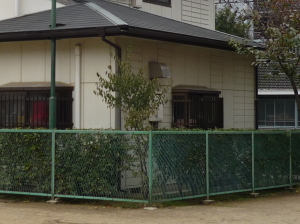 大阪市城東区の振興町会での防犯カメラ設置工事2