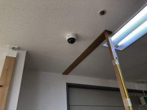 学校の防犯カメラ設置事例7