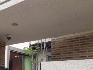 大阪市住吉区の個人住宅での防犯カメラ設置工事2