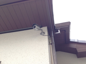 住宅の防犯カメラ設置事例