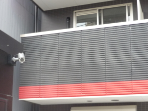 マンションの防犯カメラ設置事例