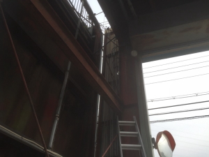 資材置き場の防犯カメラ設置事例