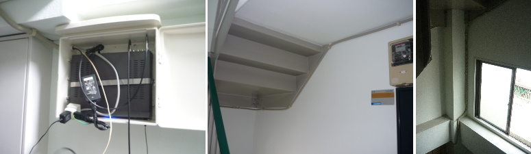 大阪市東淀川区のマンションでの防犯カメラ設置工事4