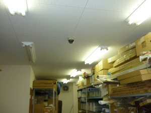 会社の防犯カメラ設置事例