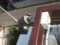 奈良県香芝市個人宅での防犯カメラ設置工事3