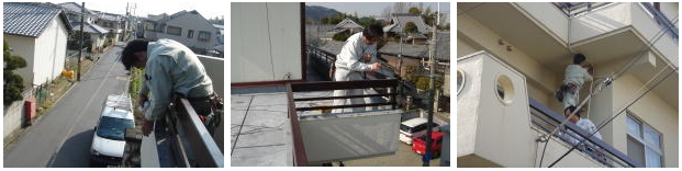 奈良県香芝市個人宅での防犯カメラ設置工事4