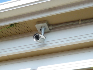 吹田市の個人住宅での防犯カメラ設置工事3