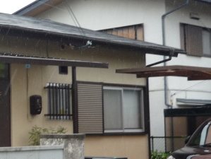 南河内郡河南町の塾の防犯カメラシステム設置工事2