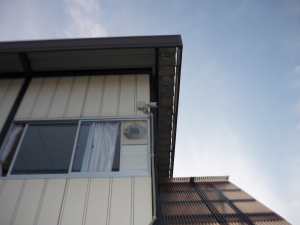 資材置場の防犯カメラ設置事例