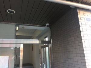 マンションの防犯カメラ設置事例