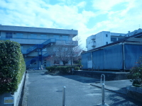 交野市の市営会館での防犯カメラ設置工事2