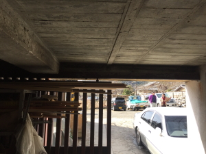 京都市左京区の倉庫・資材置き場での防犯カメラ設置工事2