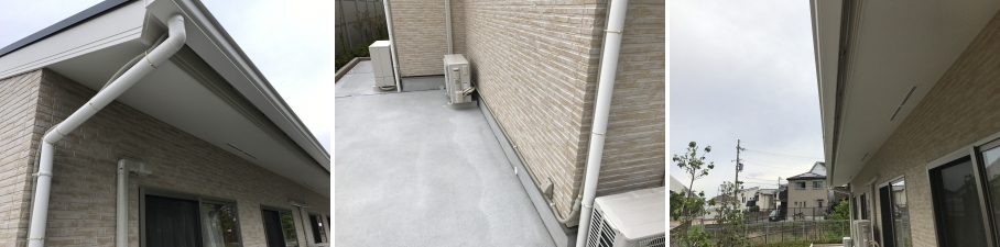 交野市の新築の福祉施設での防犯カメラ設置工事4