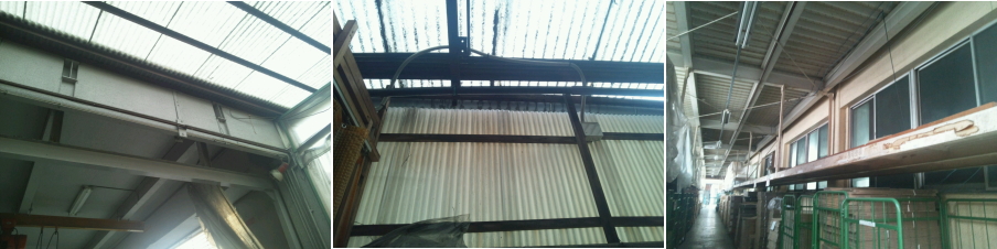 東大阪市の工場での防犯カメラ設置工事4