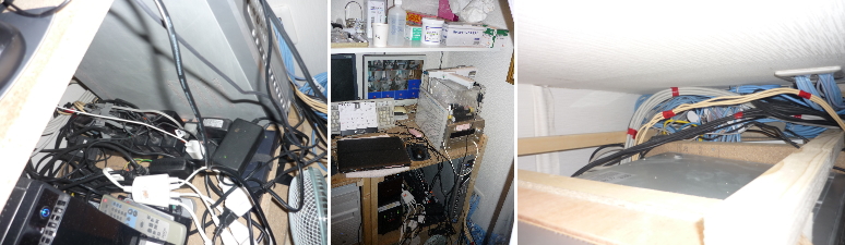 西宮市の病院・クリニックでの防犯カメラ設置工事4