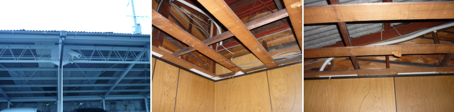 大阪市鶴見区の月極駐車場・ガレージの防犯カメラ設置工事4